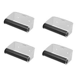 Lion Tools Paquete 4 Piezas Portarollo Sobreponer Acero Inoxidable