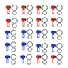 Opexicos 20Pcs Lure Bait Hanging Bait Hook Device Rock Fishing