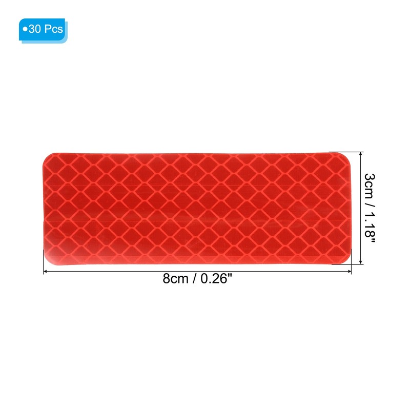 PATIKIL Reflective Stickers, 30 Pcs Safety High Visibility Reflective Sticker