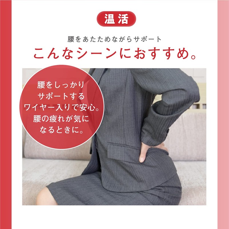 NeoHeat NH01-HWS-BK Warm Waist Supporter, Warming, USB Powered Type