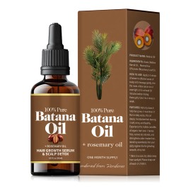 Aceite de Batana 30ml para Crecimiento del Cabello y Reparación Capilar, Hidratante Natural con Vitamina E, Fortalece, Suaviza y Da Brillo al Cabello Seco y Dañado