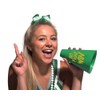 Anderson's, Go Fight Win Green and Gold Megaphones, 7 Inches,