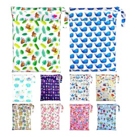16 Pack Pañales Ecológicos Insertos Y Wetbag                                                                                                          