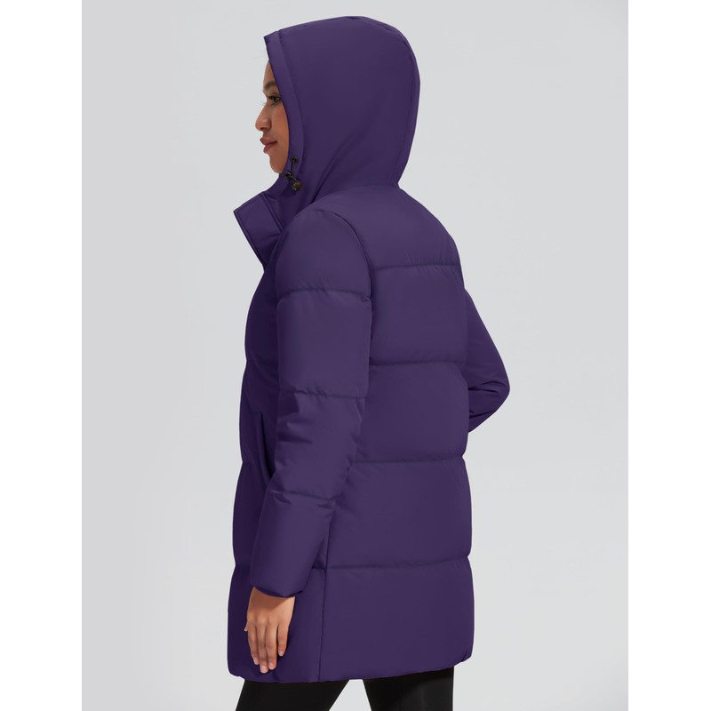 YUCOLEN Women's Long Winter Down Coats Puffer Thicken Parka with