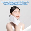 Herb Life 120 Pcs Compressed Towels, Disposable Face Compressed Towel,