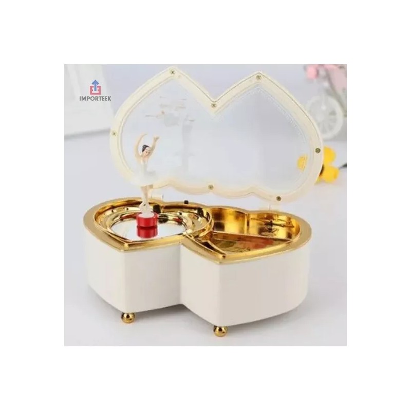 Importeek 5pz Caja Musical Cuerda Decora Adorno Bailarina Giratoria