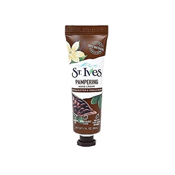 St Ives Hand Cream 30ml Pampering Cocoa Butter & Vanilla