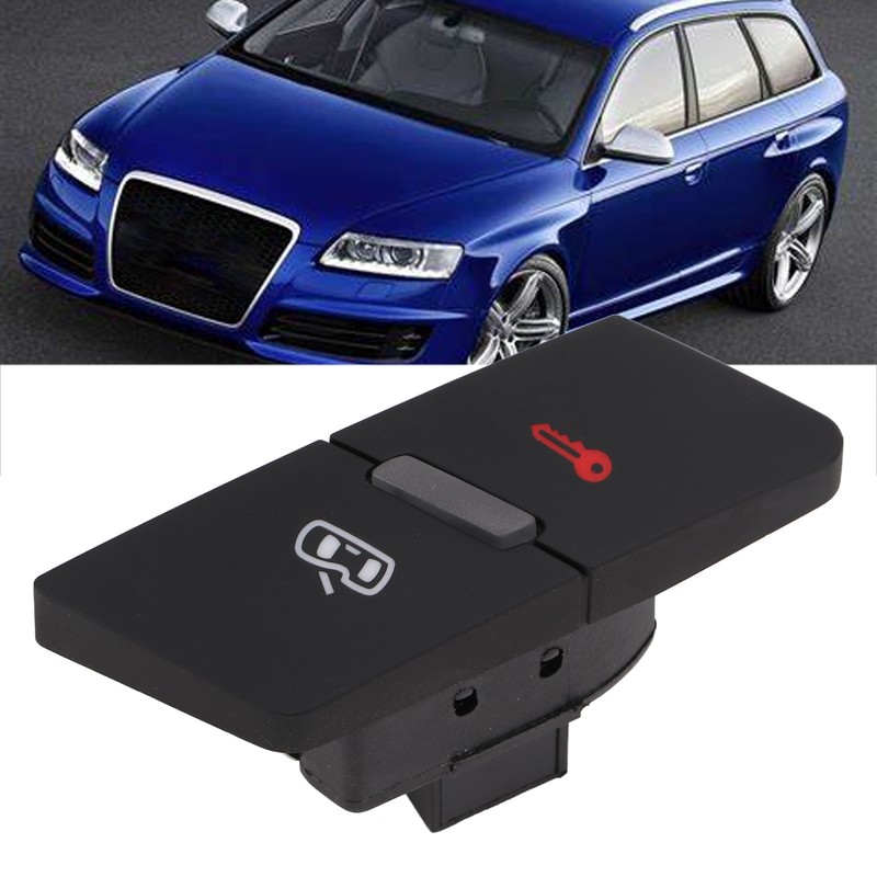 Car Door Lock Unlock Switch 4F1962107 ABS+Metal Automotive Accessories Replacement