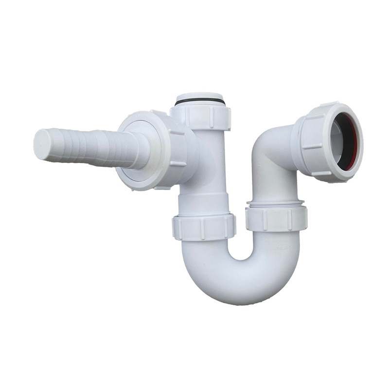 Multi-fit Sink Swivel P Trap with a Horizontal Nozzle 40mm