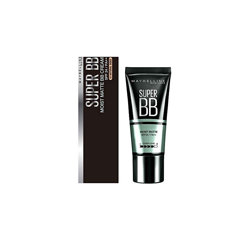 メイベリン BBクリーム SP BB モイストマット 01 ナチュラル オークル SPF24/PA++ マット