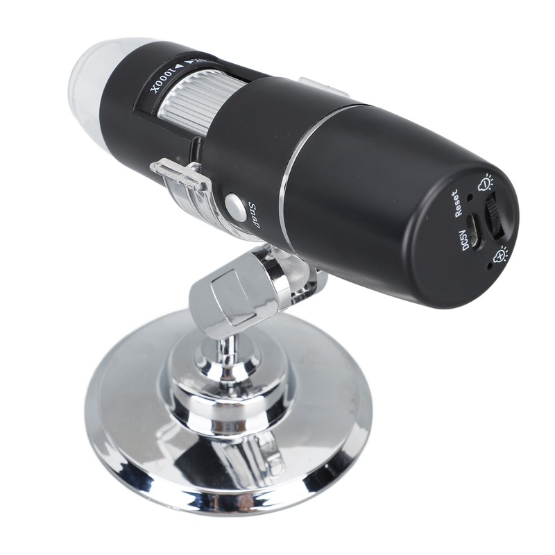 Wireless Digital Microscope With Flexible Stand Photo Video Function 0‑1000X
