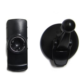 Ramtech Car Windshield Suction Mount Holder for Garmin Rino 610 650 650t 655t 700 750 755t Handheld GPS + Free Bonus Wrist Strap - SCH