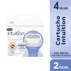 Schick Intuition Máquina de Afeitar para Mujer 4 Hojas 2