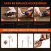 HARDELL 12V Cordless Rotary Tool, 6-Speeds Rotary Tool Kit, 30000RPM