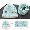 ZEPIQOR Children's Beanie Hat & Loop Scarf Set, 95% Cotton