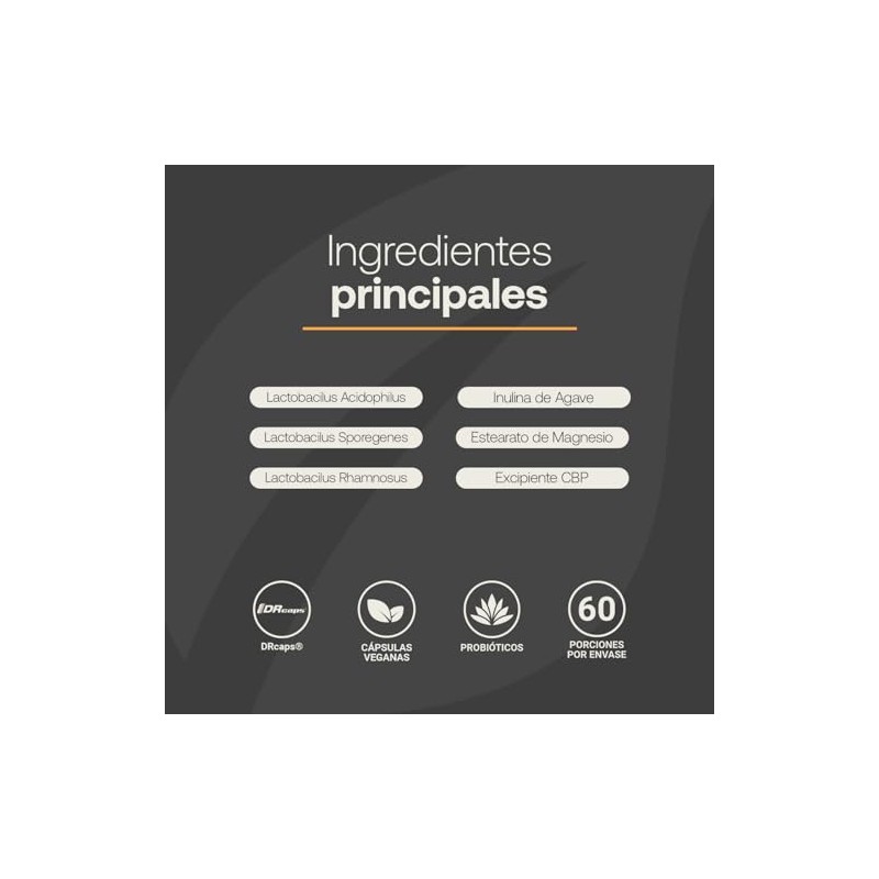 B Life Probióticos 60 Billones UFC 60 Cápsulas de Liberación