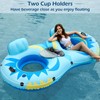 Jasonwell Inflatable River Tube Float - 2 Person Heavy Duty