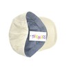 Thingimijigs Men's Lightweight Linen Blend Classic Flat Cap Summer Hat