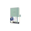 SIGEL C2539 Conceptum Weekly Planner 2025, Approx. A6, Green, softcover,