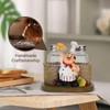 Funny Salt and Pepper Shakers with Chef Figurines Holder, Resin