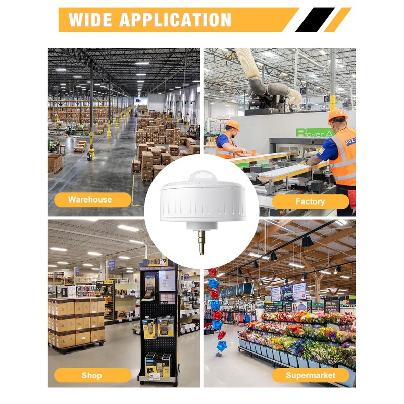 JC-LGL 360 Degree PIR Occupancy Motion Sensor for LED Linear