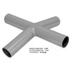 Canopy Carport Frame Fittings Set 1-3/8 Inch Low Peak Shed