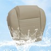AOUTTUOA Driver & Passenger Side Bottom Perforated Leather Seat Cover