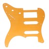 SSH Guitar Pick Guard Aluminum Alloy Orange Electric Guitar Pickguard