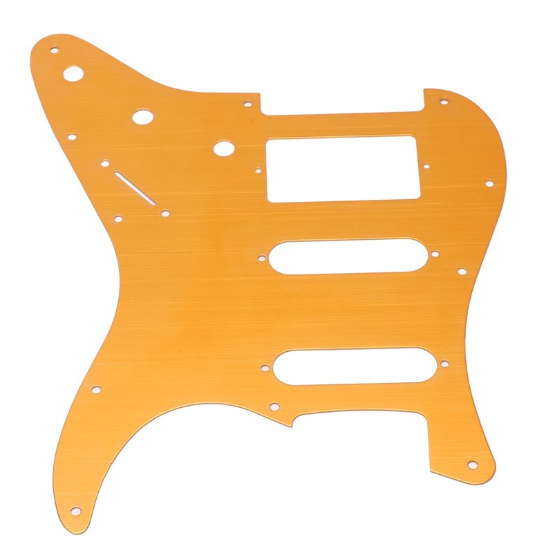 SSH Guitar Pick Guard Aluminum Alloy Orange Electric Guitar Pickguard