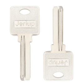 Jeriup Blank Keys for dimple Key Made of Quality Brass, Thickness: 2.5mm, 20 pcs per Pack, for Key Duplication