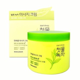 Kwaulnara Green Tea Massage Cream 300g Cream Moisturizing Massage Skin Care Skin Care Natural Ingredients Herbs Cash on Delivery or Pay upon Order / 과일나라 녹차 마사지크림 300g 크림 보습 마사지 스킨 케어 피부관리 천연 성분 허브 착불 또는 주문시 결제
