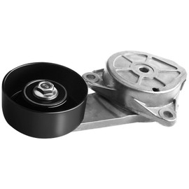 A-Premium Belt Tensioner Assembly with Pulley Compatible with Ford Crown Victoria Mustang Thunderbird & Lincoln Mark VIII & Mercury Grand Marquis Cougar, Replace# F8EE6B209BA