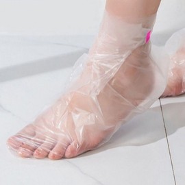 Disposable Moisturizing Foot Care Covers (100 Count) Socks 5ea