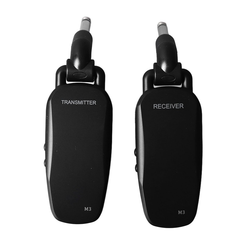 Wireless Guitar System Multifunctional Rechargeable Bass Transmitter Receiver for Violin