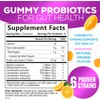 Probiotic Gummies for Digestive & Immune Health, 5 Billion CFUs,