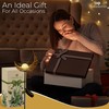 UrbanHaven Outdoor Solar Light Moon and Light Lantern, Garden Resin