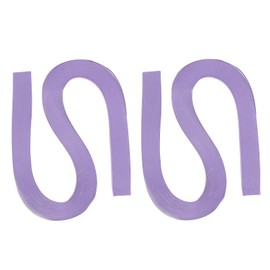 PATIKIL 240pcs Quilling Strips Paper 3/16"(5mm) 21"(54cm) Origami Paper Quilling Strip for Art DIY Hand Craft Christmas, Violet Purple