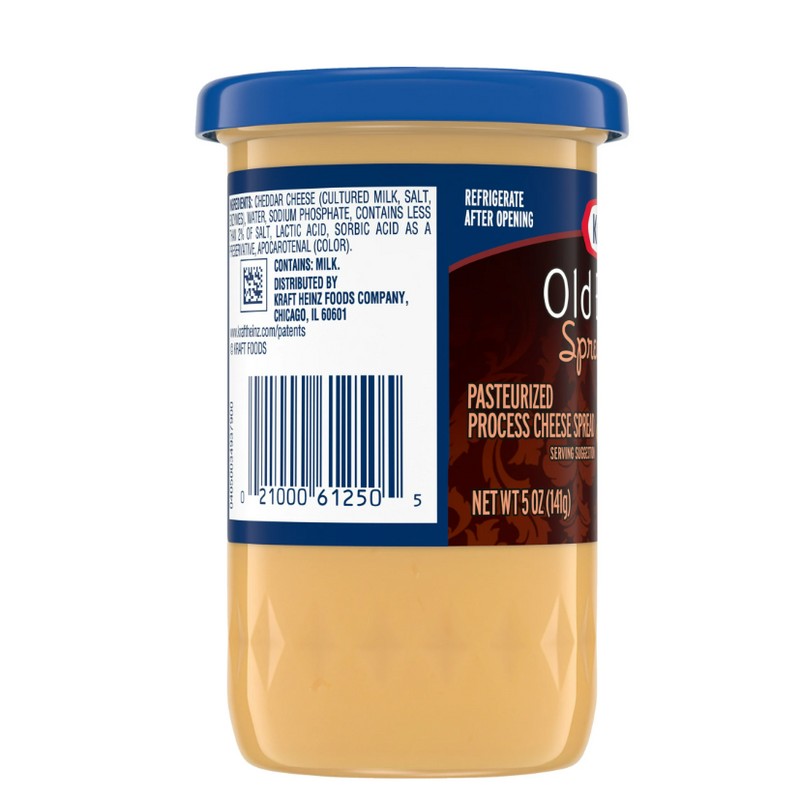 Kraft Old English Pasteurized Process Cheese Spread 5 oz x