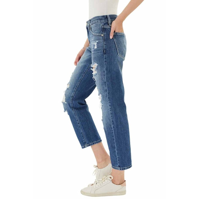 Kancan KC8643 - Pantalones vaqueros para mujer, Desteñido medio, 9/28