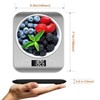 ZONSEL 1 Pack Food Kitchen Scale, LCD Display Digital Grams