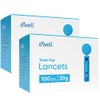 O'WELL Twist Top Lancets, 30 Gauge | for Blood Glucose