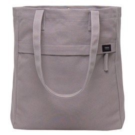 Terra Thread Organic Cotton Executive Work Tote Bag, Cloud Grey