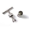 Tech-L Stainless Steel Pollen Press T Press Handle Tool Heavy