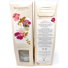 Pecksniff's Pecksniffs England PEONY & SWEET WILLIAM  Fragrance Reed Diffuser 3.3 oz