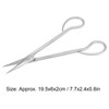 Bonsai Scissors Stainless Steel Leaf Sprout Shears with Long Handle