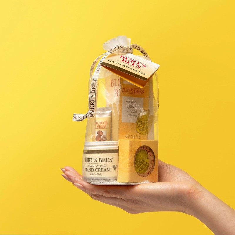 Kit reparación manos Burt's Bees 4 piezas – Crema, cutícula
