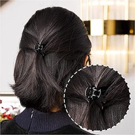 50 piezas pinzas para el cabello,linda horquilla mini niña,pequeñas pinzas para el cabello,accesorios para el cabello (Negro)