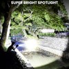 BERCOL Rechargeable Spotlight,2000000 LM Super Bright Handheld Spot Light LED
