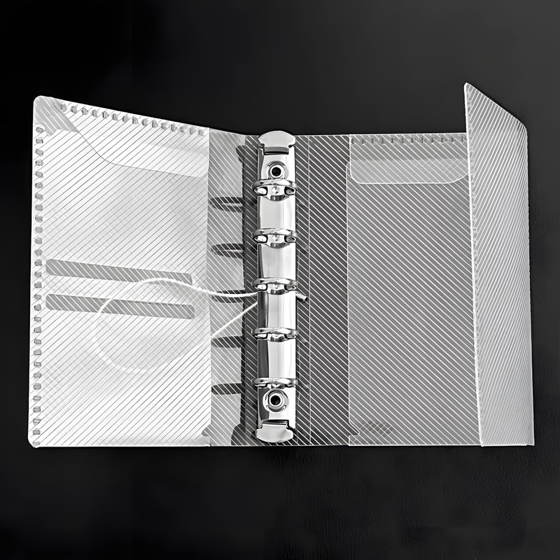 Audiophan m5 Binder 5 Holes Micro 5 Notebook Clear Binder