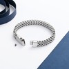constantlife Cremation Bracelet for Ashes Stainless Steel Urn Link Bracelets